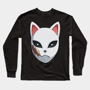 Sabito's Kitsune Mask Long Sleeve T-Shirt